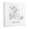 Stupell Industries Fresh Bathroom Sink Botanicals Wall Plaque By Lettered and Lined